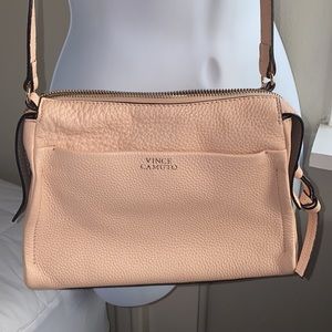 VINCE CAMUTO SOFT LEATHER CROSS BODY